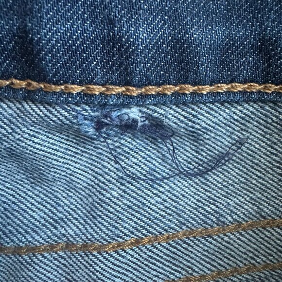 True Religion Gwen Skinny Blue Women's Zippered Ankle Jeans Size: 27 - Picture 3 of 10